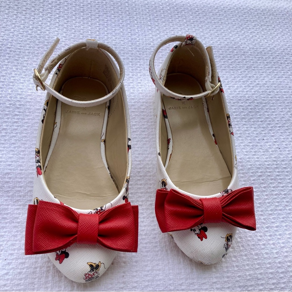 Janie and Jack Minnie Mouse dress shoes DISNEY Size: 9